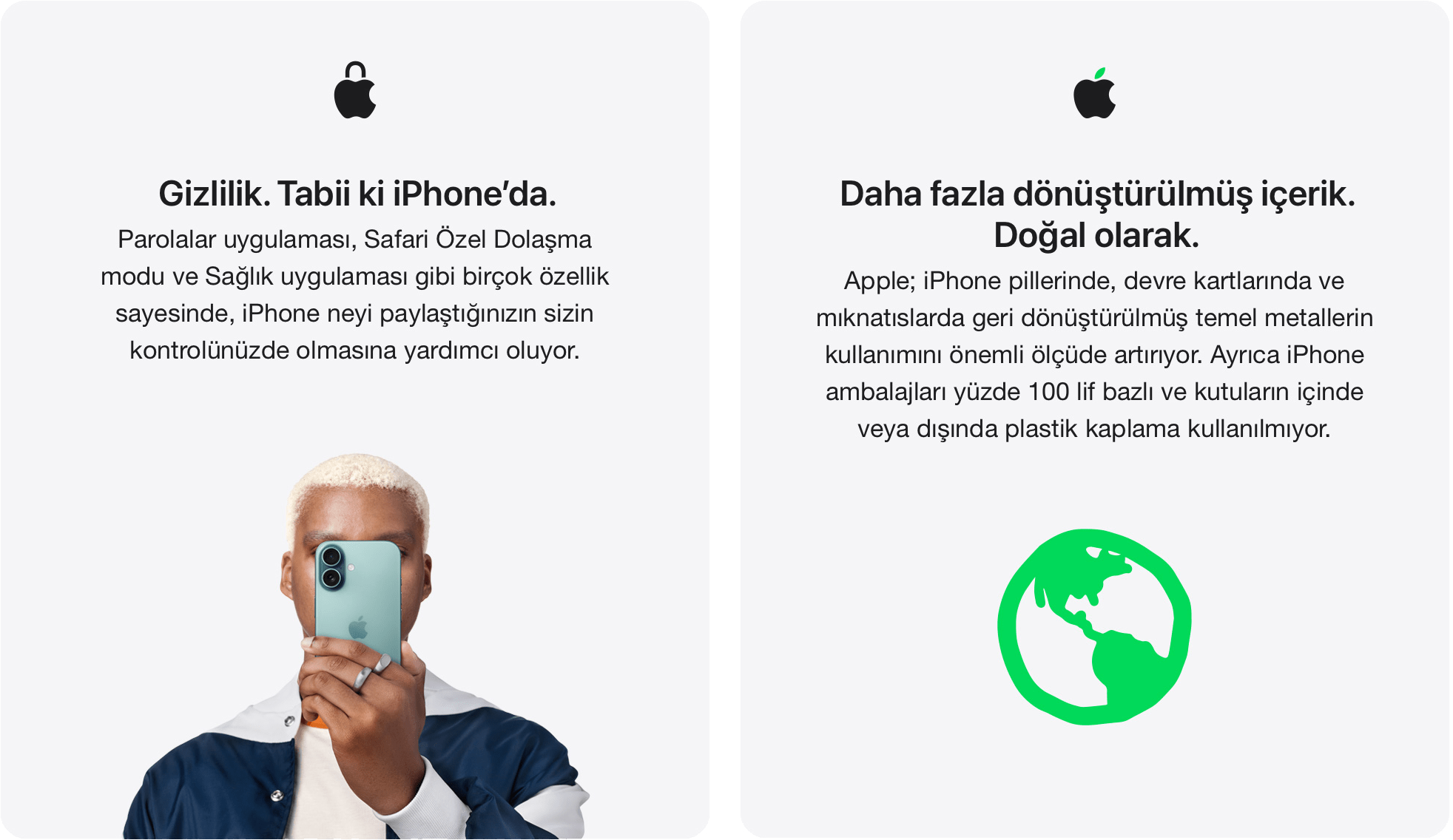 Fark yaratmak icin tasarlandı