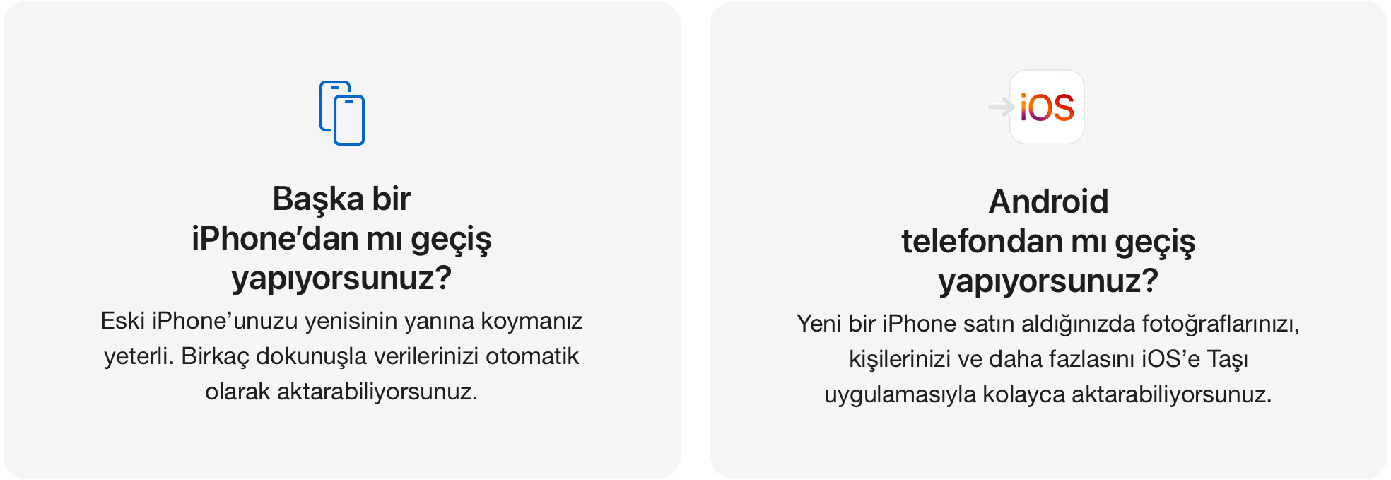 Gecis yapmak cok kolay