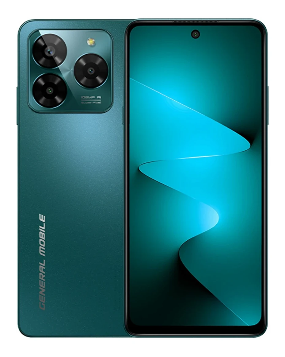 General Mobile Era 50 Dual + Genişletilmiş RAM Charm Green Cep Telefonu 2 Yıl Türkiye Garantili