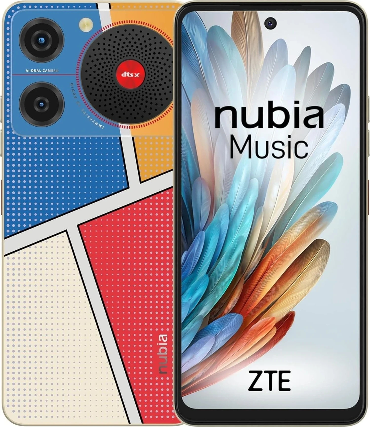 Nubia ZTE Music 4+ Ram Popart NFC