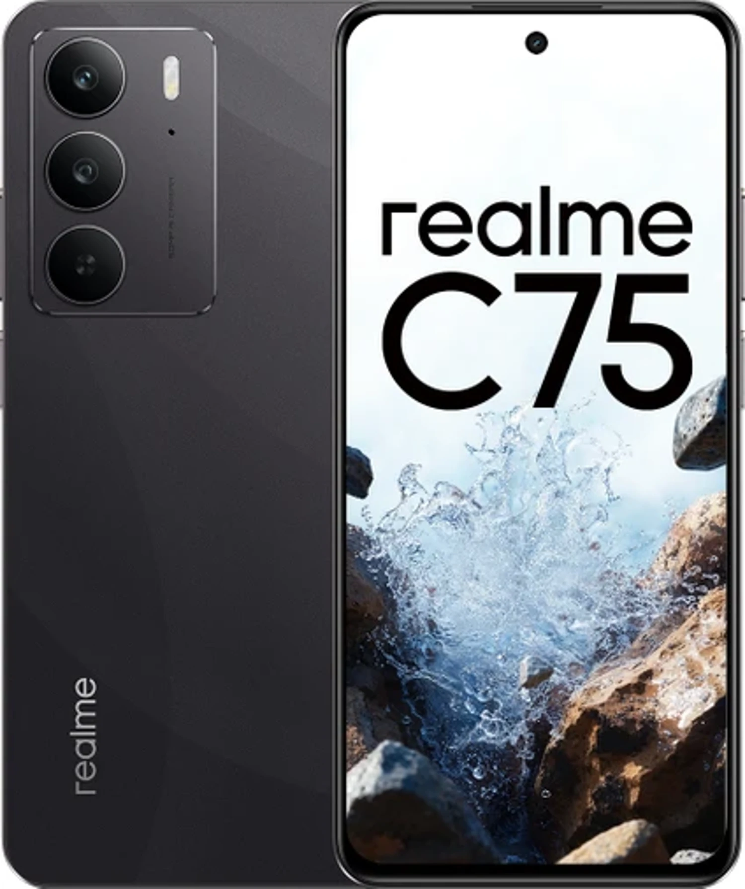 REALME C75 RMX3941 8/ Akıllı Telefon Fırtına Karası