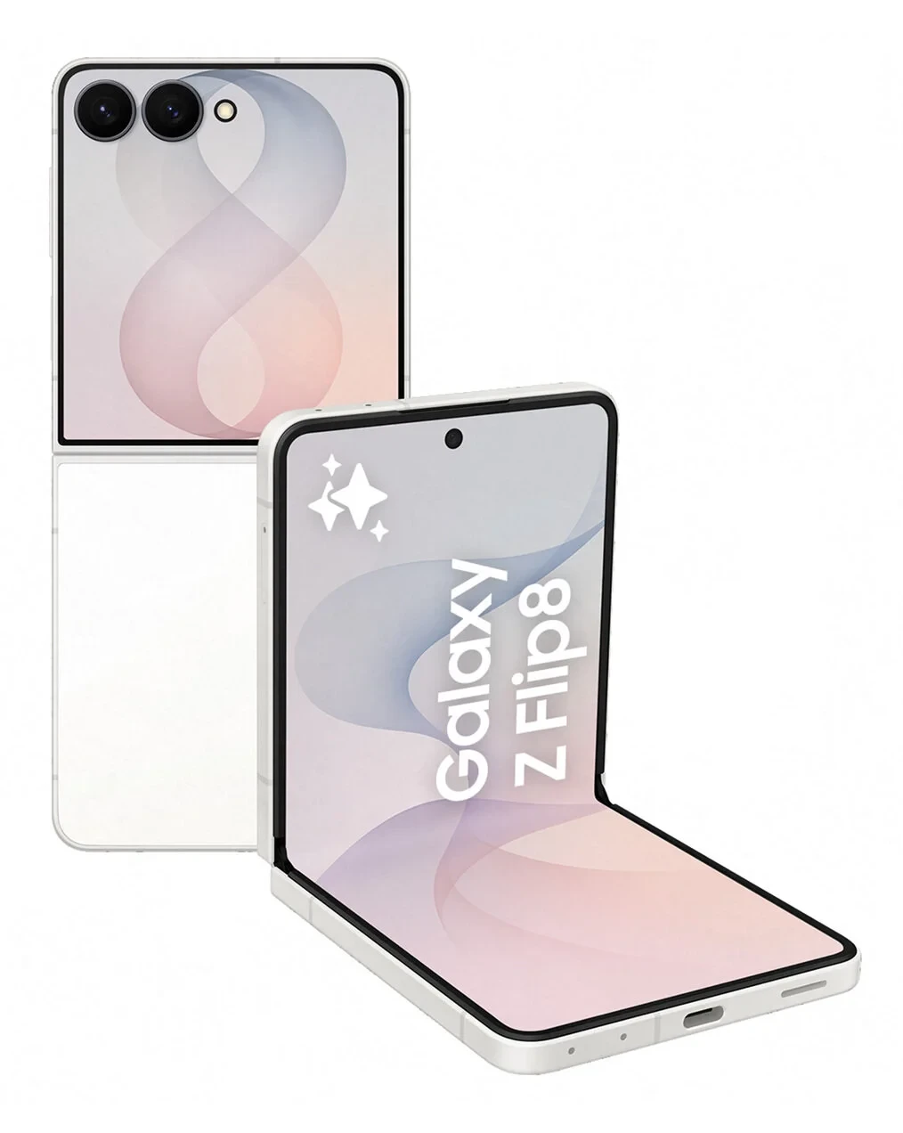 Samsung Galaxy Z Flip8 / Krem Cep Telefonu