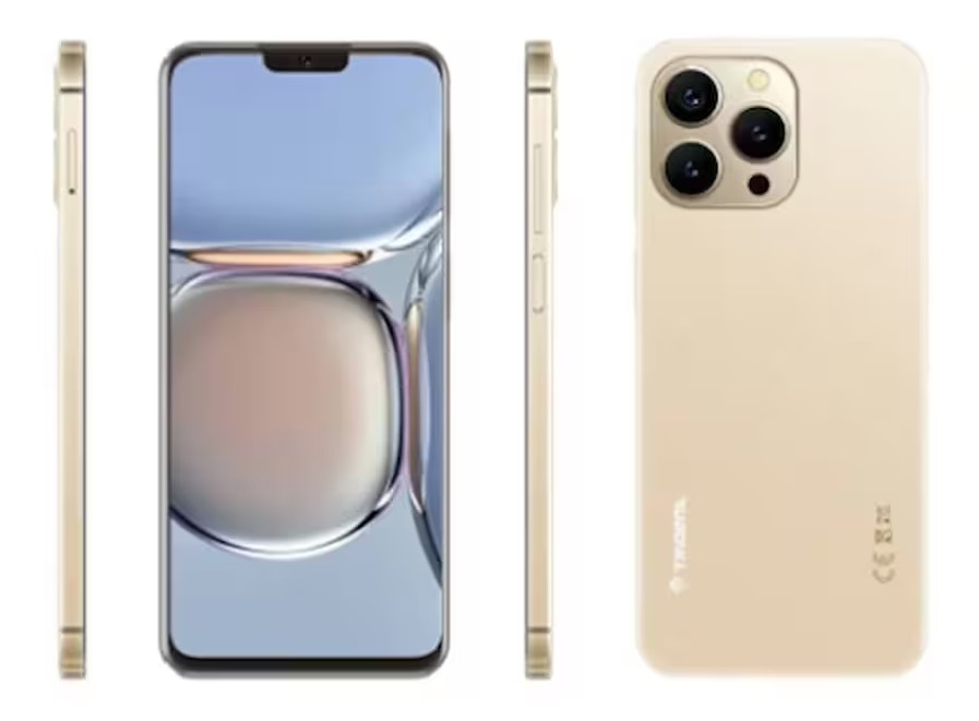 Trident A55 Hafıza Ram 6,52″ Gold Cep Telefonu
