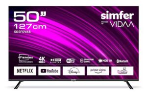 50sfsv6b 127 Ekran 50 ” Vıdaa Led 4k Uled Televizyon