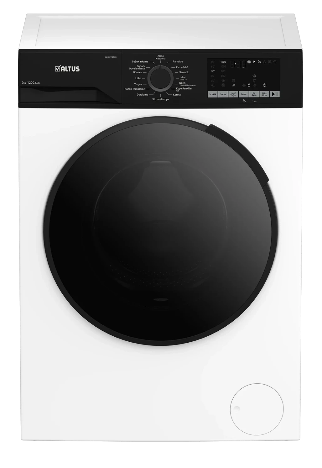 Altus AL CM 91254 D 1200 Devir 9 kg Çamaşır Makinesi