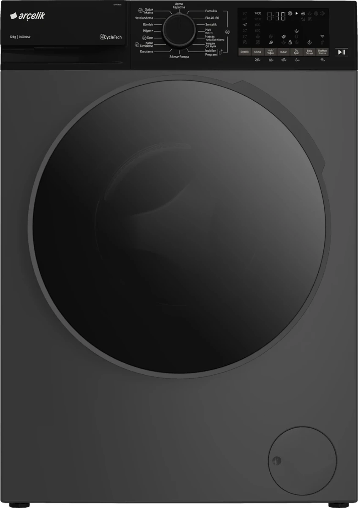 Arçelik 12140 Mxa 1400 Devir 12 Kg Çamaşır Makinesi