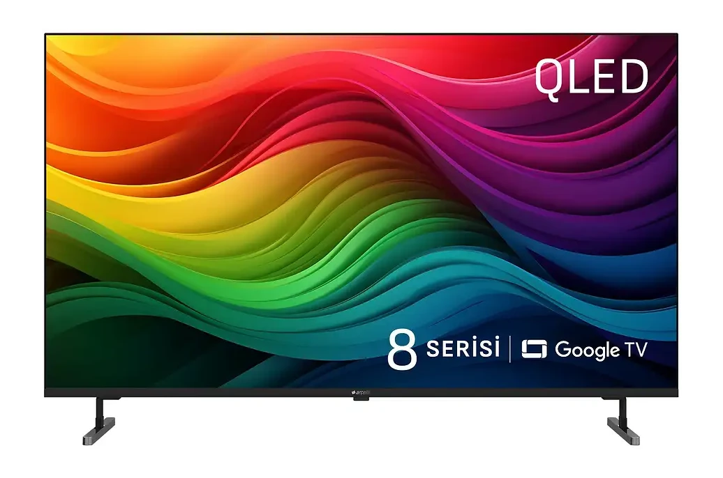 ARCELIK 8 Serisi A 850 C Uydu Alıcılı Google Smart 50 inç 127 cm 4K UHD QLED TV