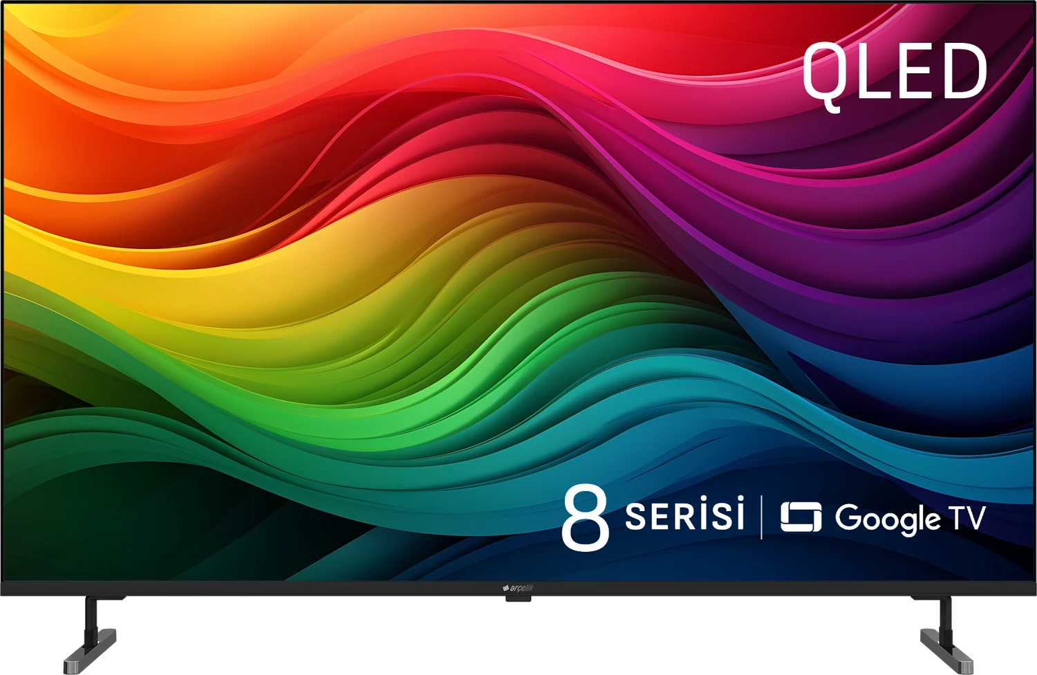 Arçelik 8 Serisi A 865 C 4K Ultra HD 65″ 165 Ekran Uydu Alıcılı Google Smart QLED TV