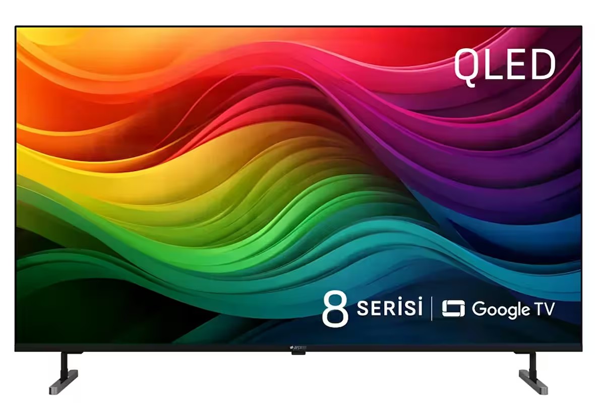 Arçelik 8 serisi QLED 55″ 4K UHD Google TV – A 855 C Smart TV