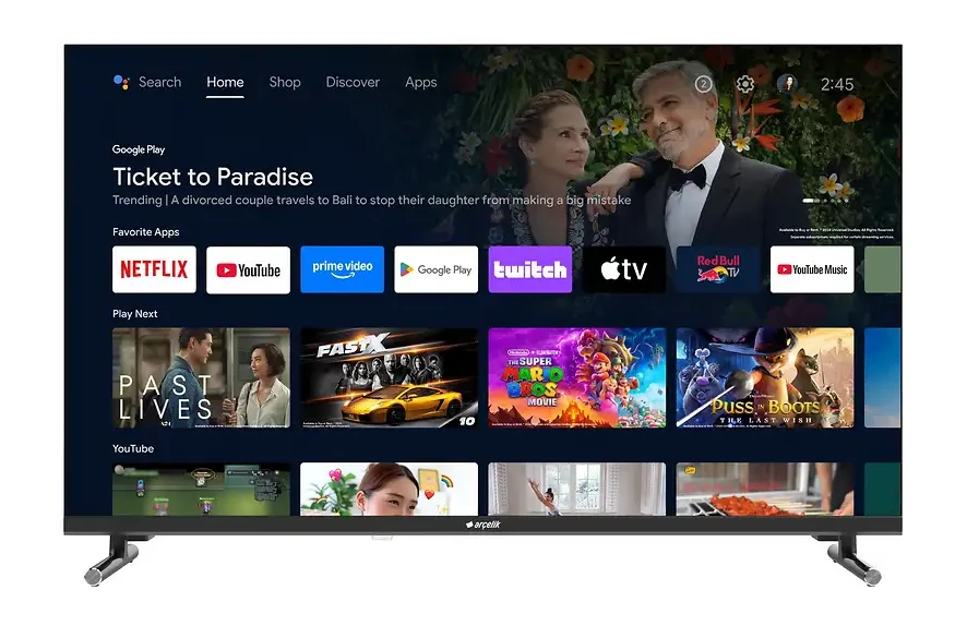 ARCELIK A 632 C Uydu Alıcılı Android Smart 32 inç 82 cm 4K UHD LED TV