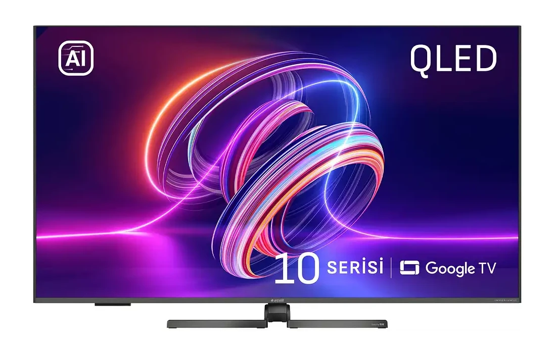 ARCELIK Imperium 10 A 1055 C AI Ultra HD 55 inç 124 cm Dahili Uydu Alıcı=DVB-T2/C/S2lı QLED 4K SMART TV Televizyon