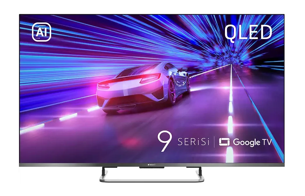 ARCELIK Imperium 9 A 955 C AI Ultra HD Uydu Alıcılı Google Smart 55 inç 139 cm QLED 4K Televizyon