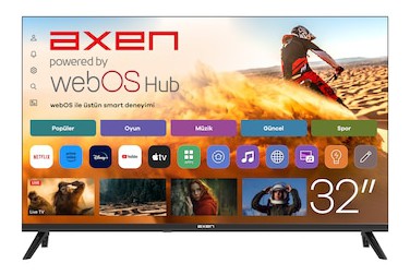 Axen AX32HMLN-W02S 32′ Hdr Webos 2.0s D-Dual LED