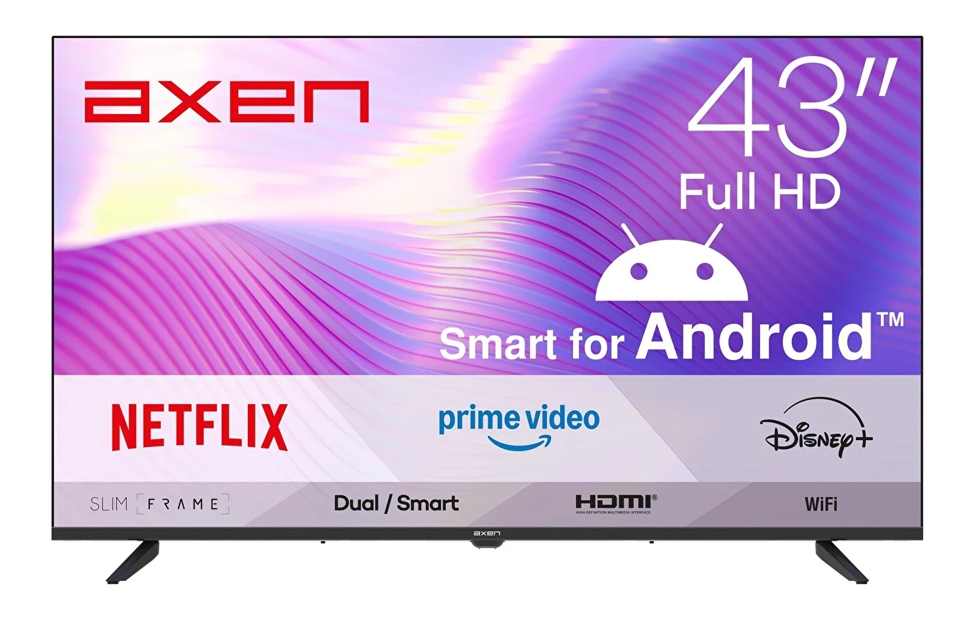 Axen AX43FPRL A14S Full HD 43 109 Ekran Uydu Alıcılı Android Smart LED TV