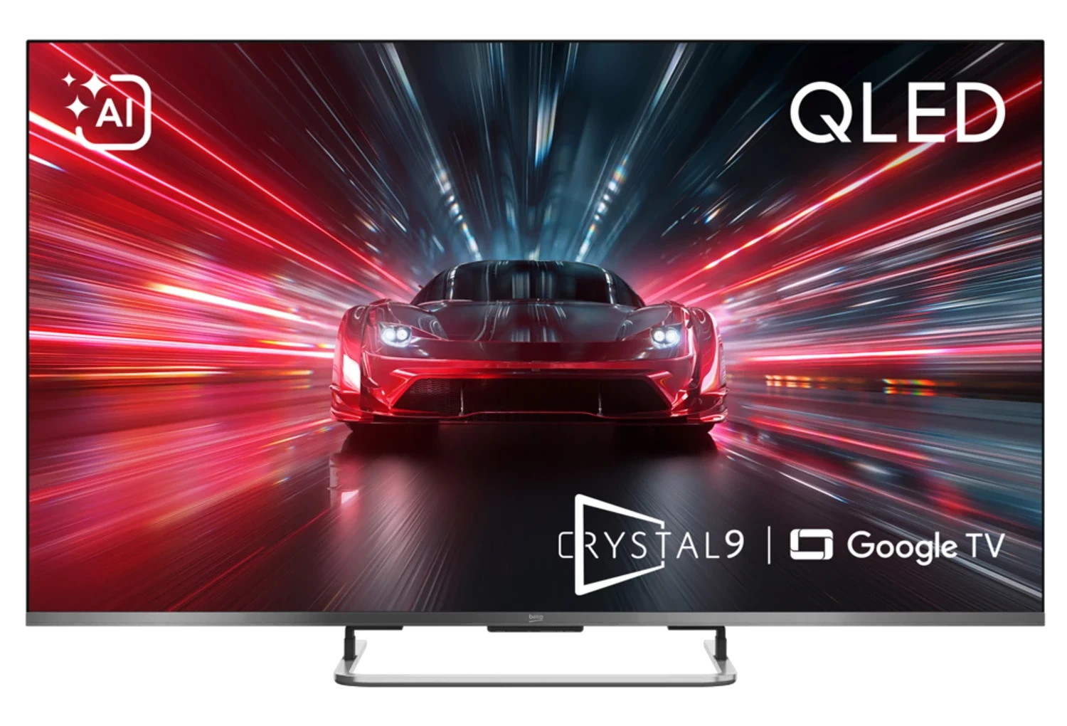 BEKO Crystal 9 AI QLED 144Hz VRR 65″ 4K UHD Google TV – B 965 C AI Smart TV