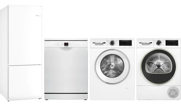 Bosch Eşya Seti KGN55VWE0N – SMS26DW00T – WGA242X3TR – WQA24201TR