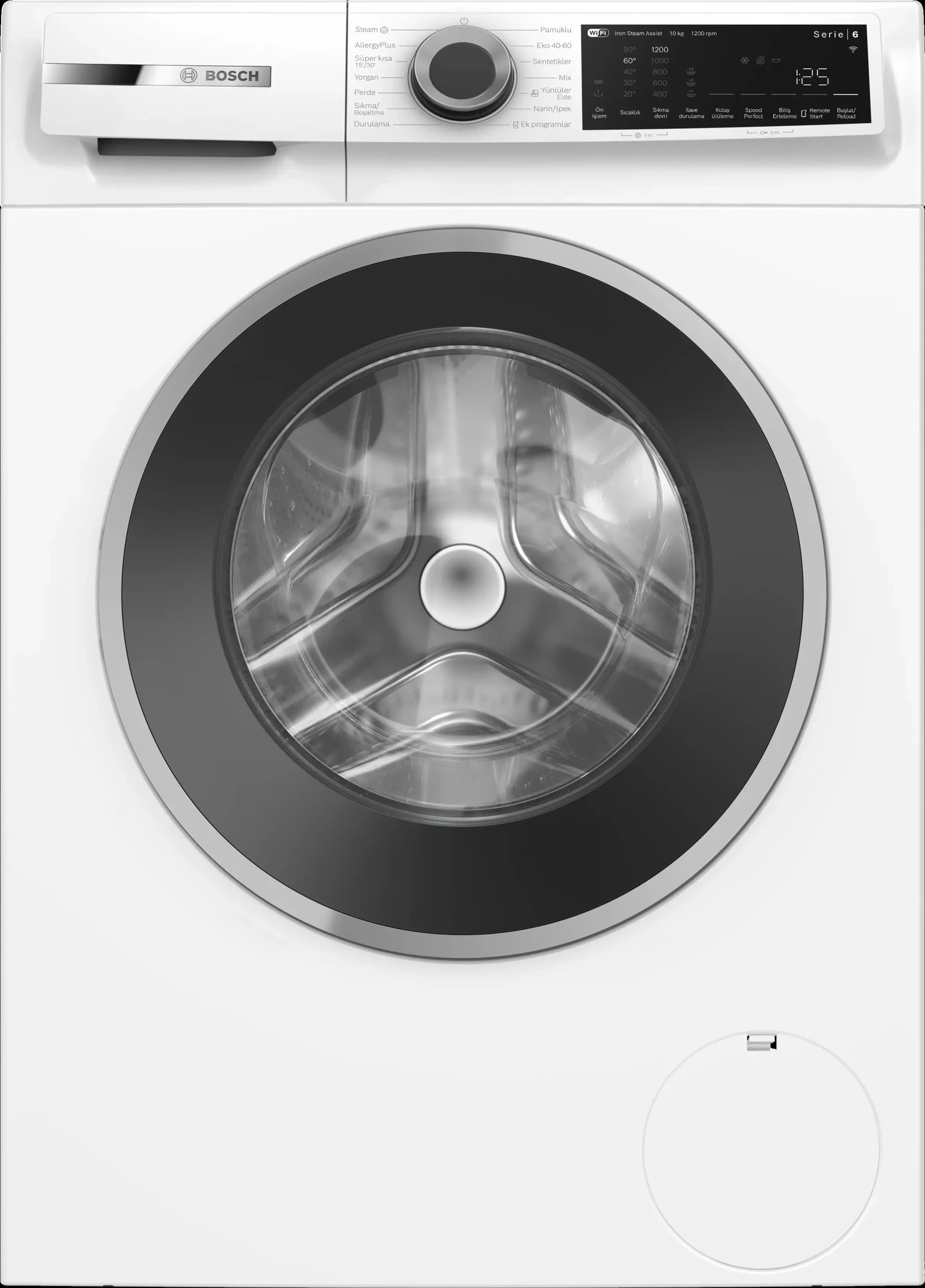 Bosch WGK252Z1TR Çamaşır Makinesi 10 kg maks. 1200 dev./dak. Serie 6