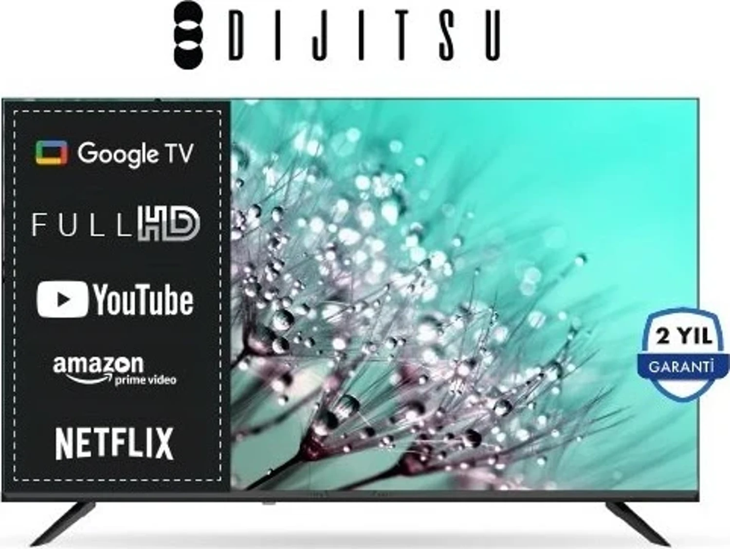 Dijitsu 43 DG 29000 Full HD 43″ 109 Ekran Uydu Alıcılı Google Smart LED TV