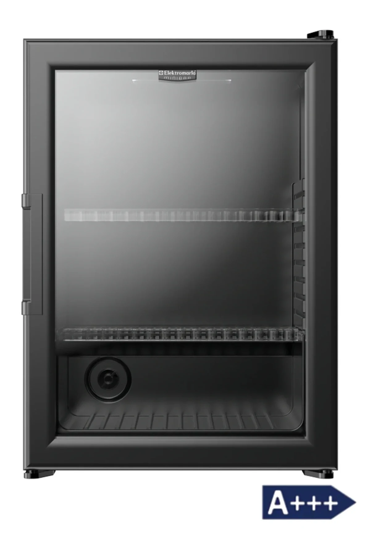 Elektromarla INV-MC-45 All Black Edition 45 lİTRE Inverter Kompresörlü Camlı Minibar Mini Buzdolabı