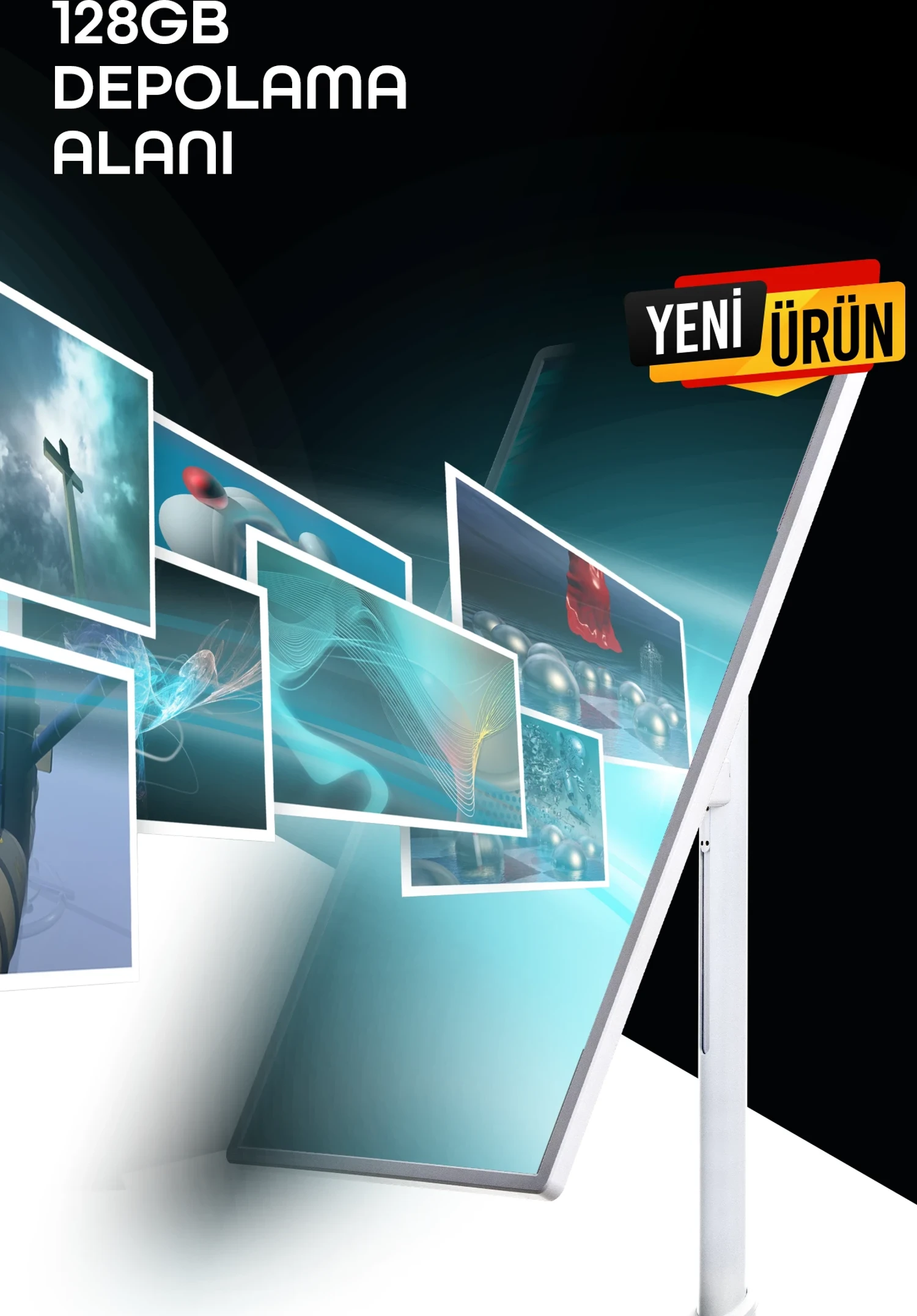 EVAIO Plus 32 inç 80 Ekran FHD Taşınabilir Android Smart LED Ekran