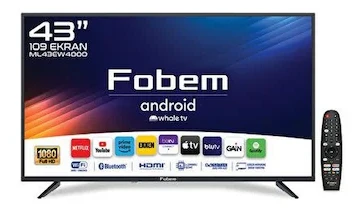Fobem ML43EW4000 43′” FHD Android LED TV