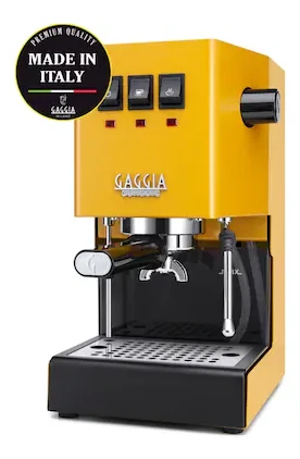 Gaggia RI9481/18 Milano New Classic Evo 2023 Gün Işığı Sarısı Manuel Espresso Makinesi