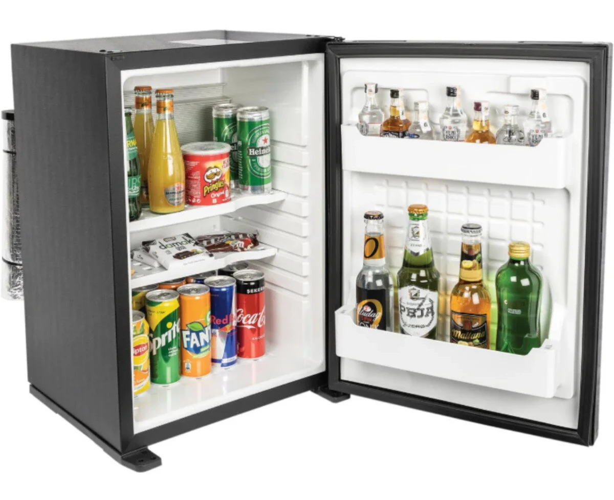 Genel Markalar 40 Litre Mini Buzdolabı Sessiz Otel Tipi Minibar Dolabı Blok Kapılı Şarap İçecek Soğutucu