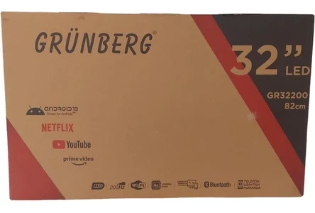 Grünberg GR32200 32″ 81 Ekran Uydu Alıcılı HD Ready Smart LED TV