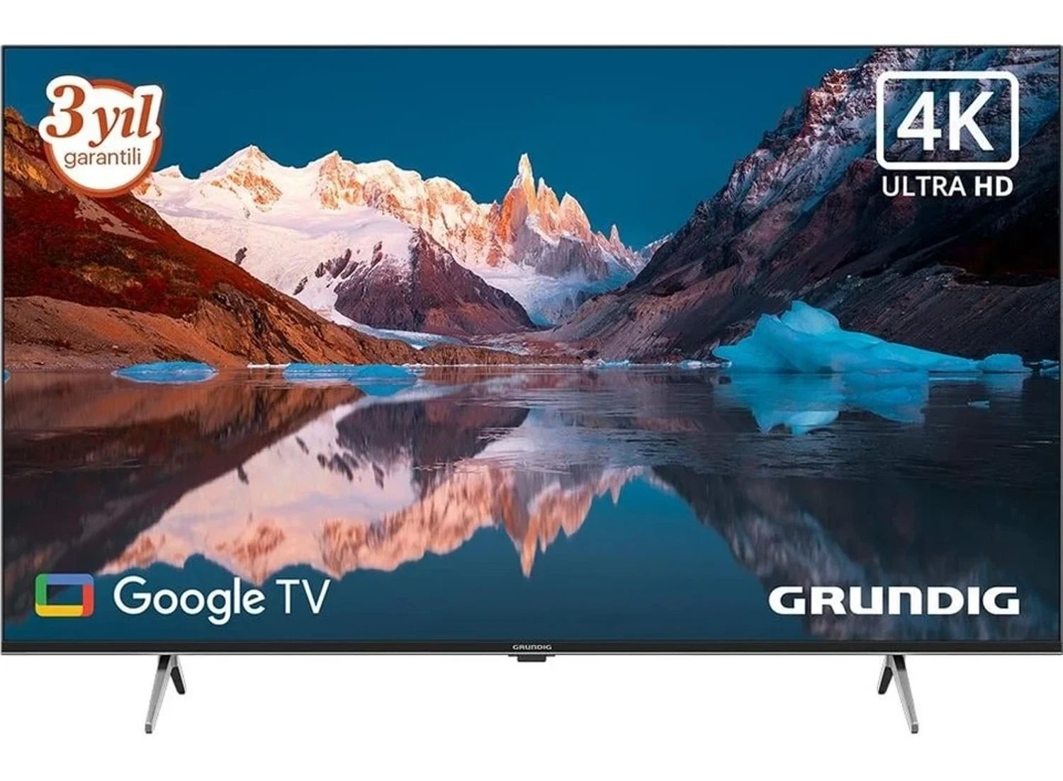 Grundig 43 GJU 8500 A 4K Ultra HD 43″ 109 Ekran Uydu Alıcılı Google Smart LED TV