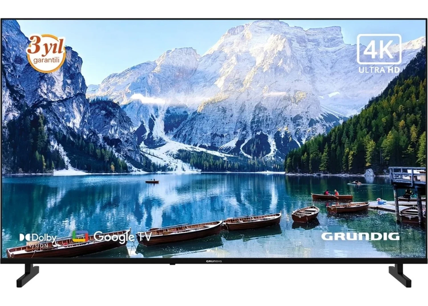 GRUNDIG 50GKU750 50inc 126 cm 4K UHD Google Smart TV Uydu Alıcılı