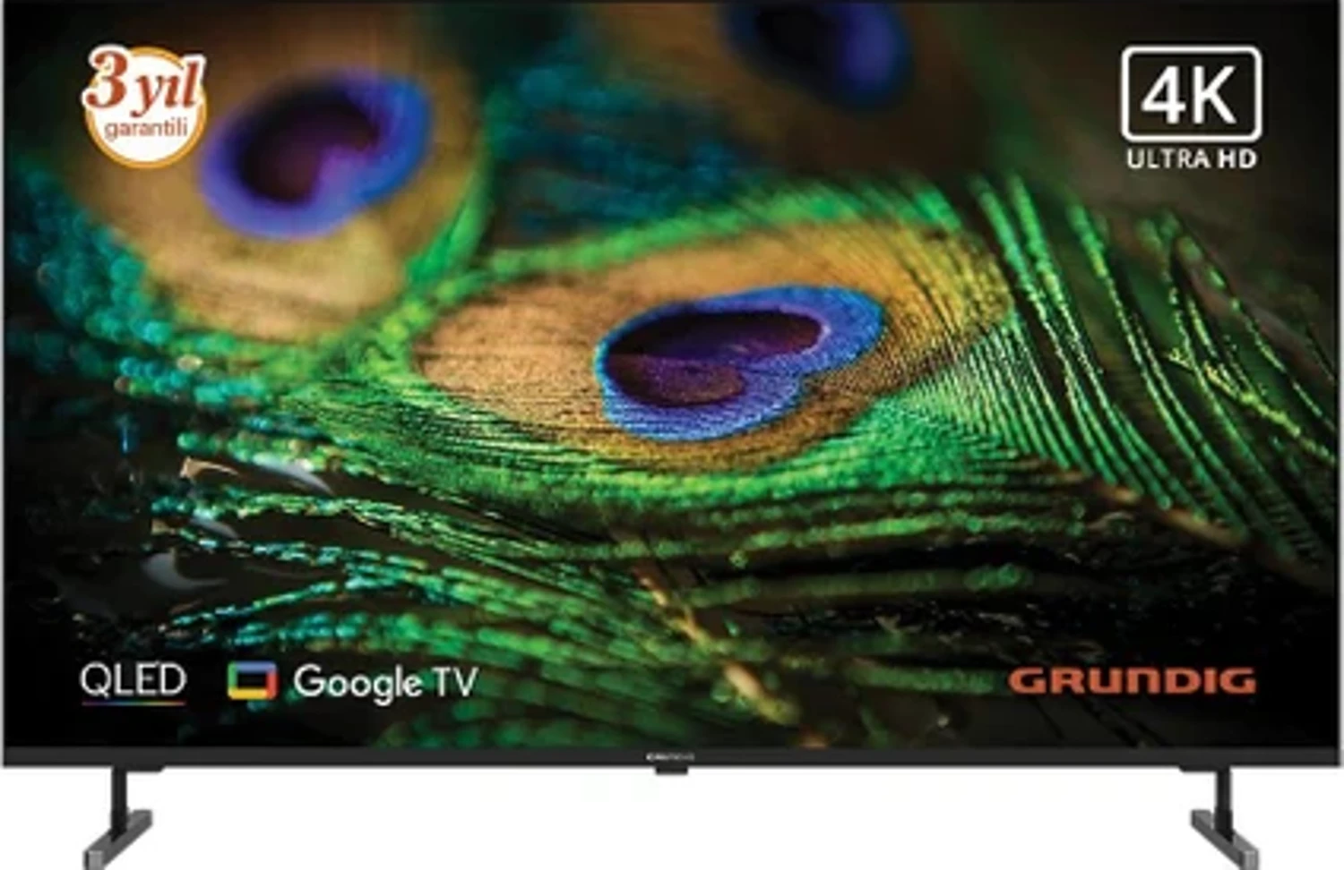Grundig 55GQ750A 55” 139 Ekran Uydu Alıcılı 4K Ultra HD Google Smart QLED TV