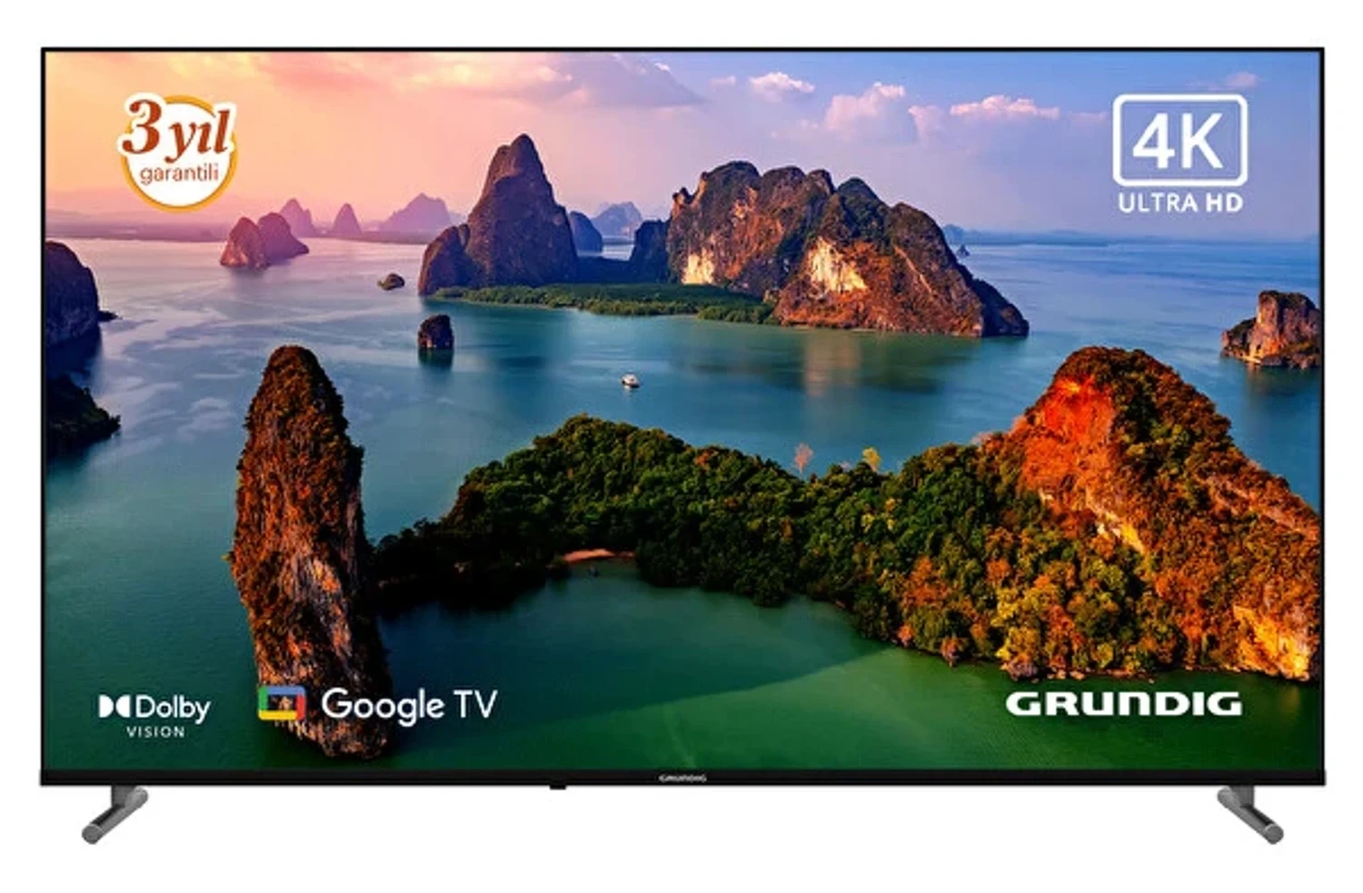 Grundig 65 GKU 750 65″ 165 Ekran 4K UHD Google Smart LED TV