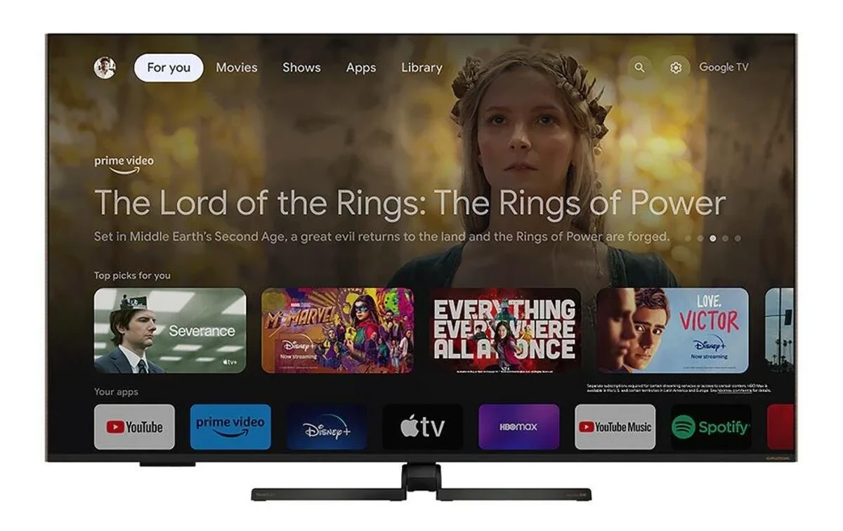 Grundig 65GQ950A 65inc 164 cm 4K UHD Google Smart QLED TV,Uydu Alıcılı