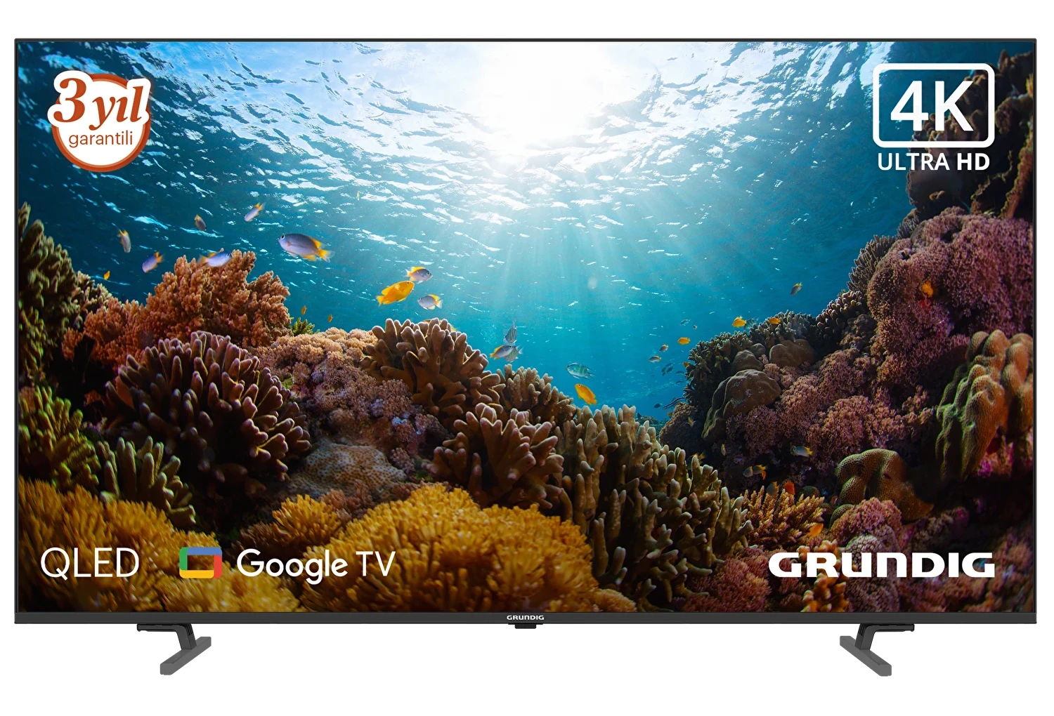 Grundig 75GJQ9200 75” 189 Ekran 4K UHD Smart Google Qled TV