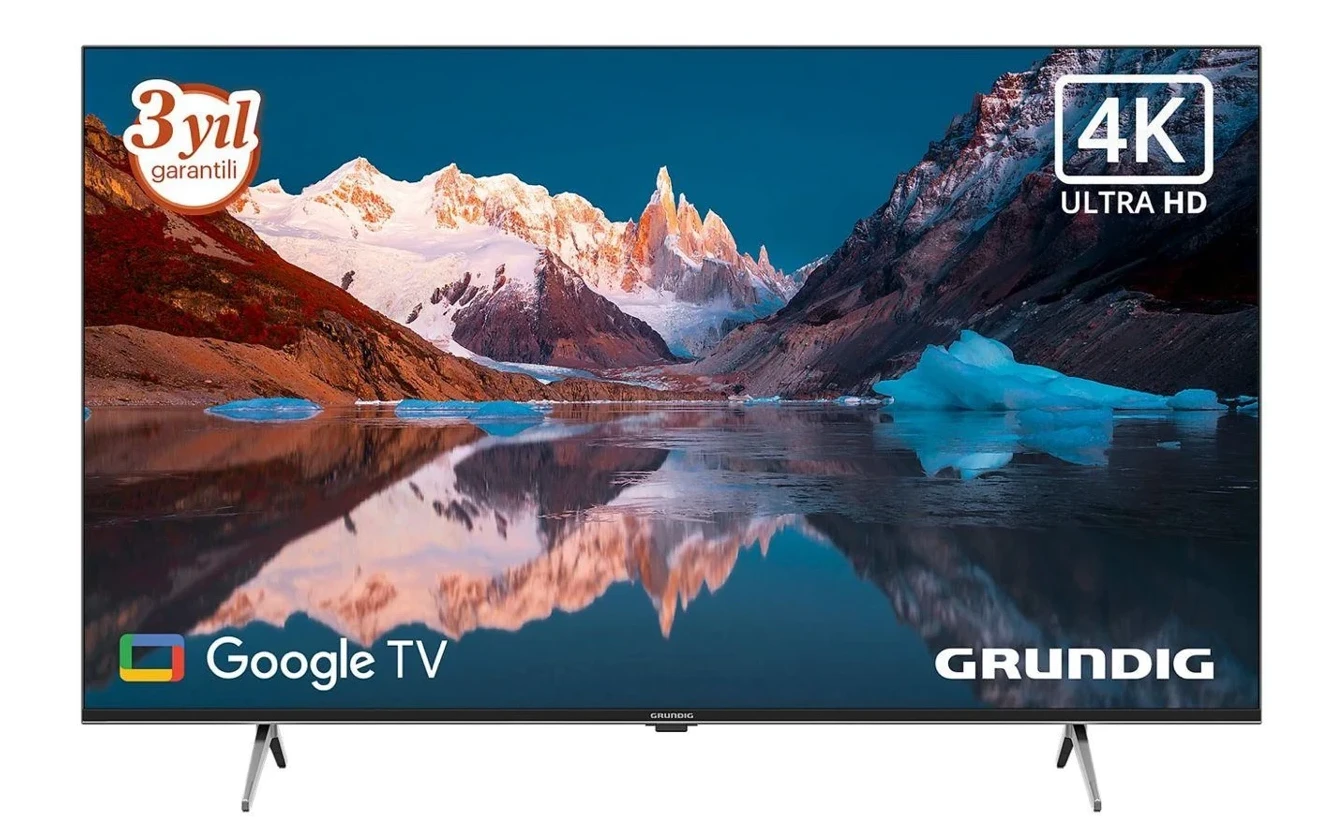 GRUNDIG 75GJU 8500 A 75 inç 189 Ekran Uydu Alıcılı Google Smart Dolby Atmos 4K