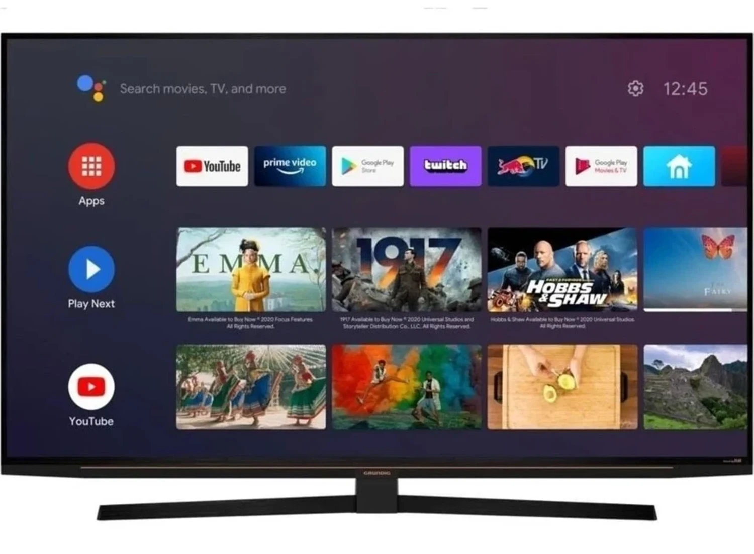 Grundig ATLANTA 55 GGU 8965 BE/55” 139 cm Android Televizyon