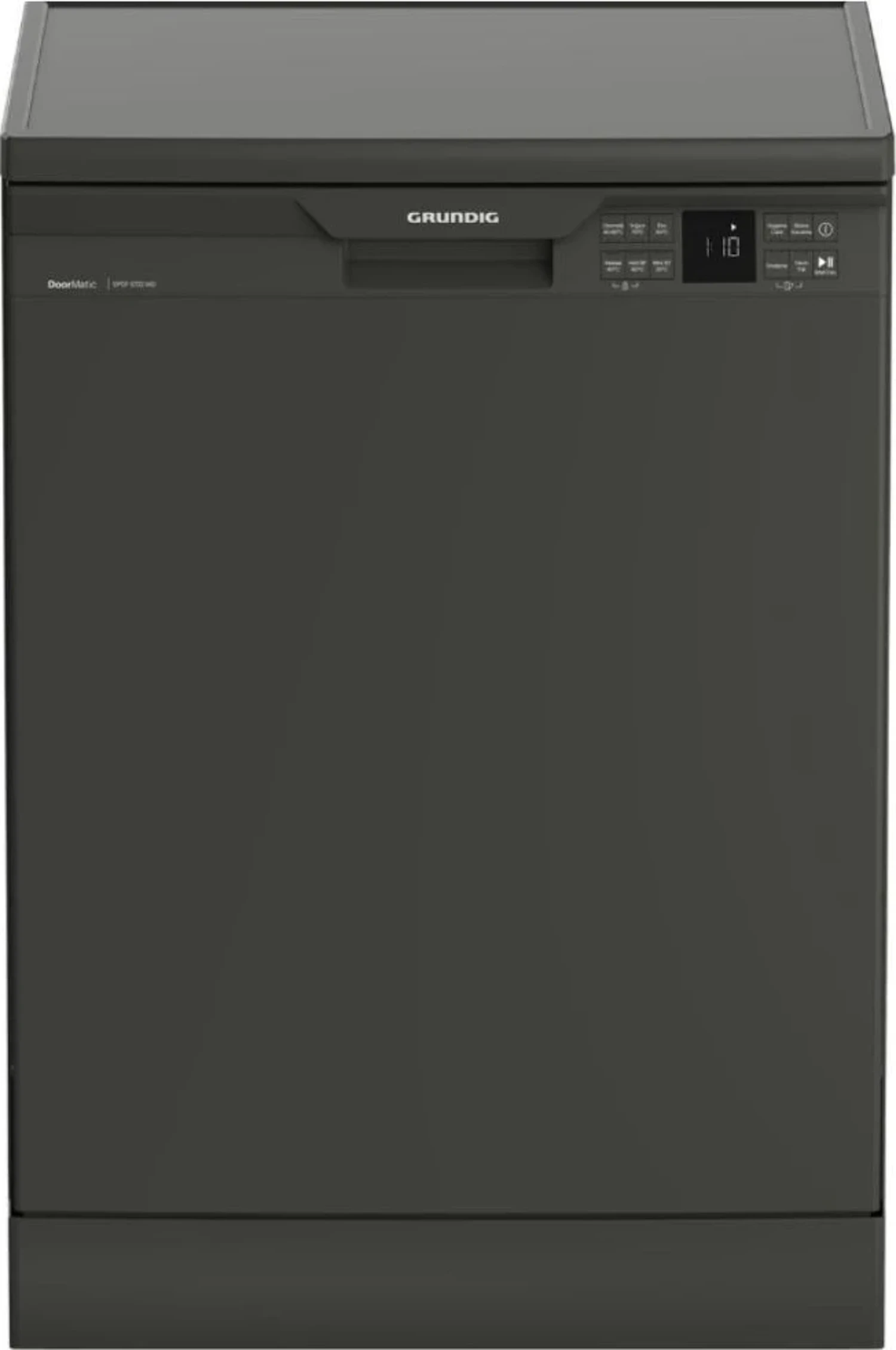 Grundig GPDF 6732 MG 6 Programlı Bulaşık Makinesi Koyu Gri