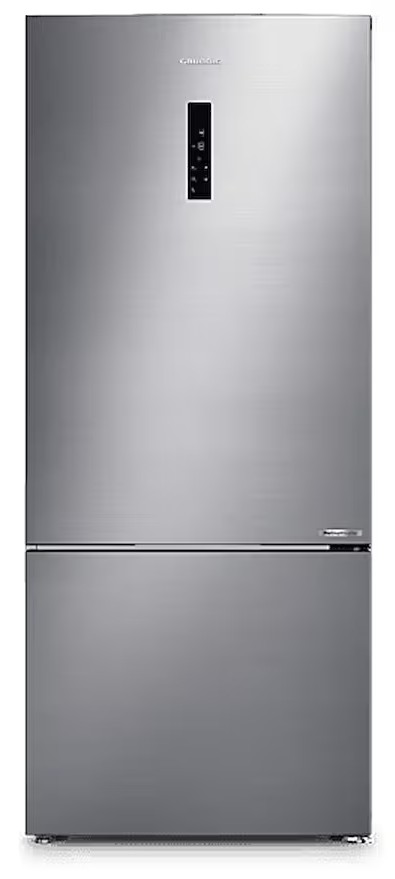 GRUNDIG GPKND 553 I E Enerji Sınıfı 551 L Duo No-Frost Alttan Donduruculu Buzdolabı Inox