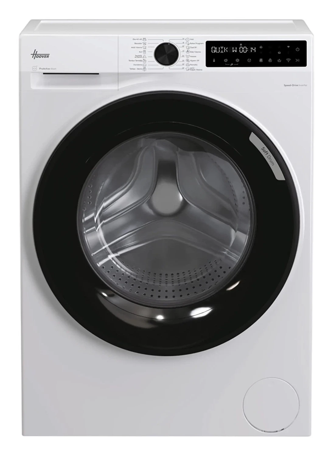 Hoover HBR 414BL9 17 A Enerji Sınıfı 14 KG 1400 Devir Wi Fi Bağlantılı Çamaşır Makinesi