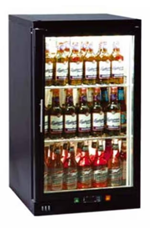 Karacasan Tek Kapılı Set Üstü Bar Arkası Mini Şişe Soğutucu Buzdolabı
