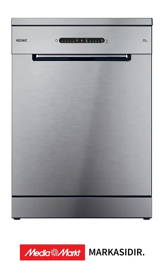 KOENIC KDW 6025 E FS IN E Enerji Sınıfı 13 Kişilik 5 Programlı Bulaşık Makinesi Inox