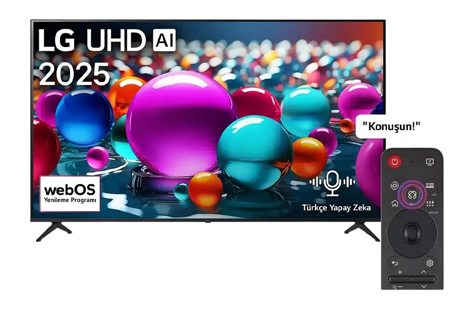 LG 50UA85006LA.APEZ SS4 50 inç 127 cm Dahili Uydu Alıcılı 4K UHD SMART TV LED TV