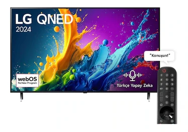 LG 55QNED80T6A 55″ QNED80 4K Smart Led TV