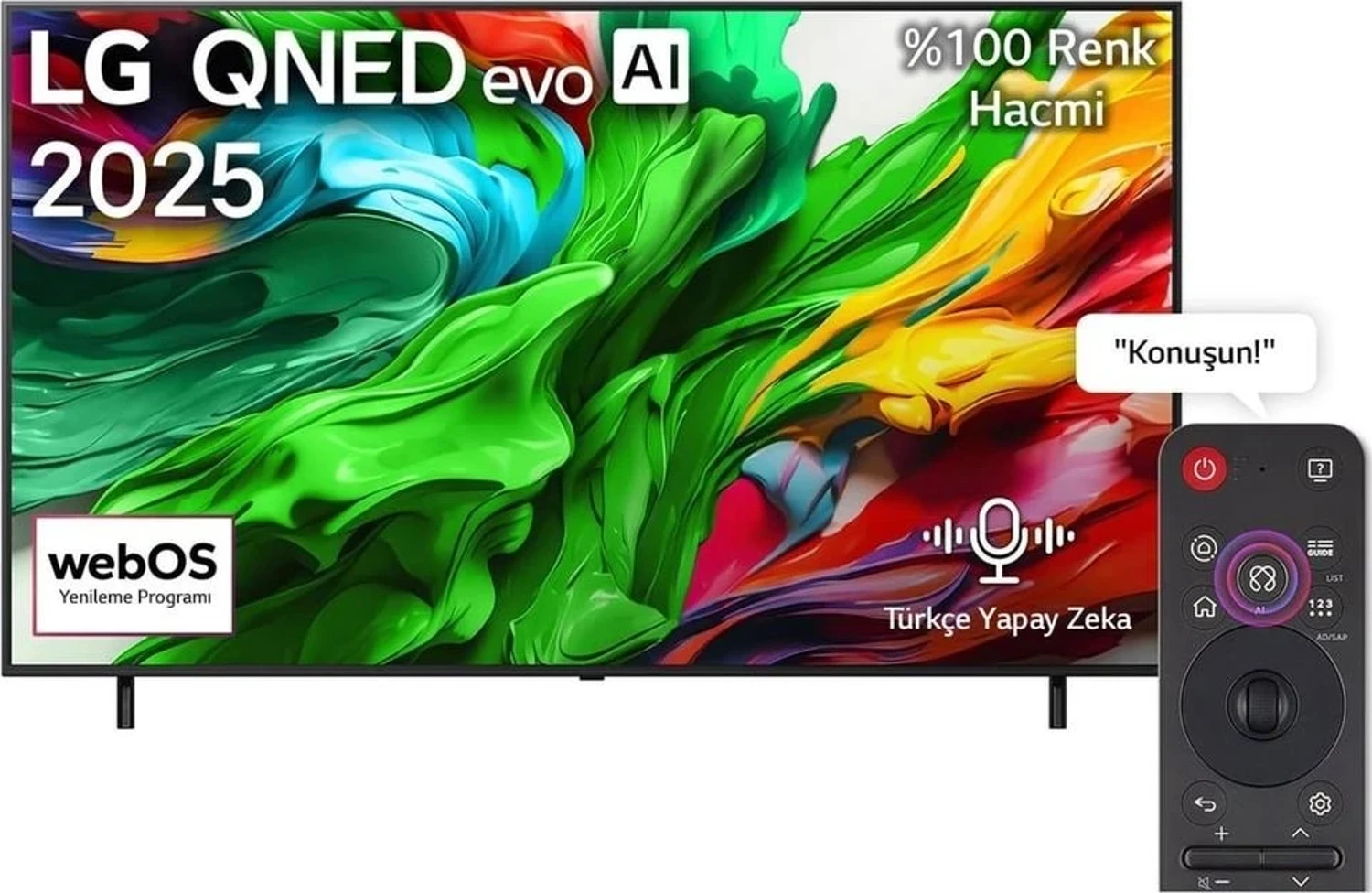 LG 55QNED86A6A 55” 139 Ekran Uydu Alıcılı 4K Ultra HD Smart webOS QNED TV