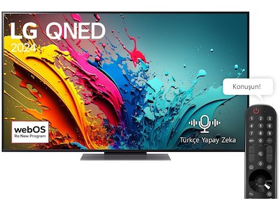 LG 55QNED86T6A 55″ QNED 4K Ultra HD Smart LED TV