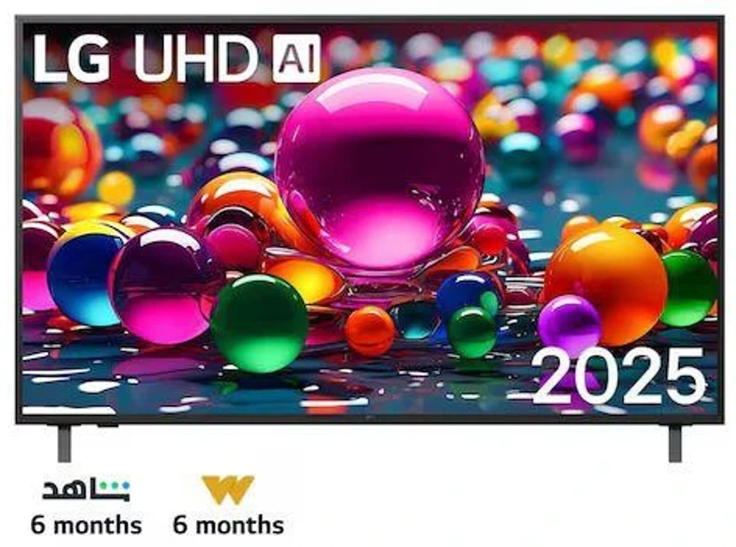 LG 65 inç LG UHD AI UA84 4K Akıllı TV AI HDR10 WebOS25 2025 65UA84006LB