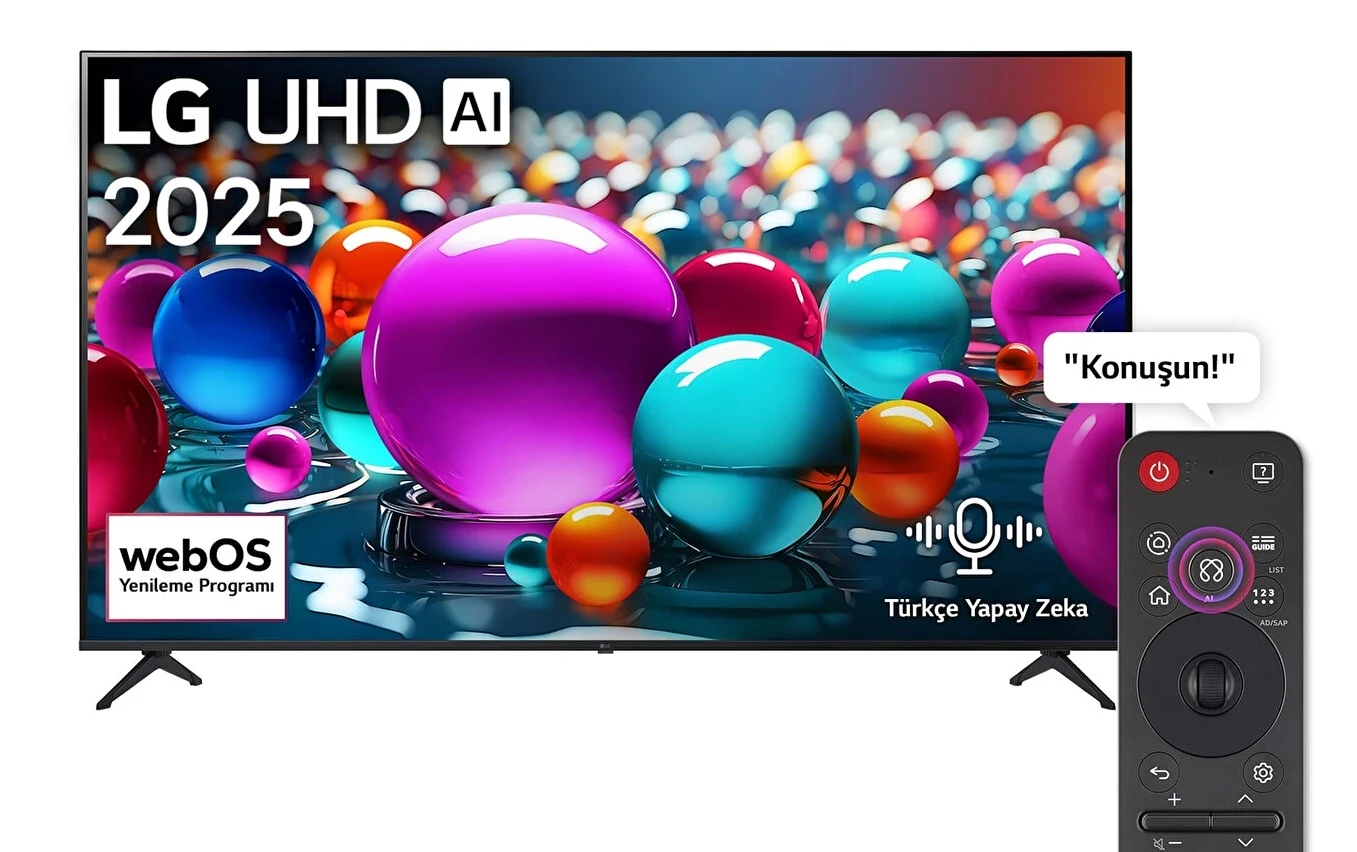 LG 75UA85006LA.APDQ 75 190 Ekran 4K UHD WebOS Smart LED TV
