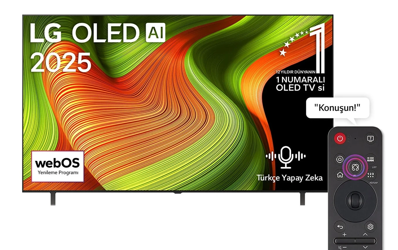 LG OLED77B56LA.APDZ 77 195 Ekran 4K UHD WebOS OLED TV