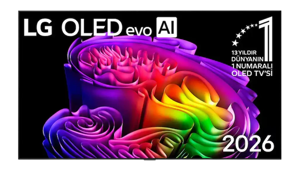 LG OLED77G64LW 77 inç 195 Ekran Galeri Tasarım 4K Smart 144Hz AI Sihirli Kumanda webOS26 OLED evo TV