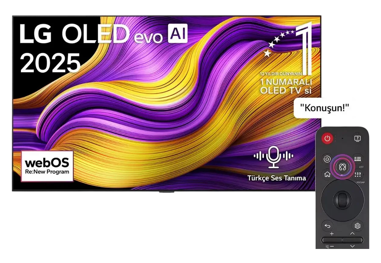 LG OLED97G54LW 87 inç 246 Ekran Dahili Uydu Alıcılı 4K UHD OLED TV